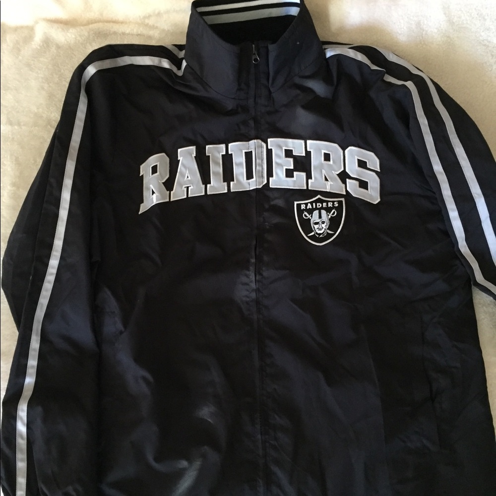 Raiders windbreaker